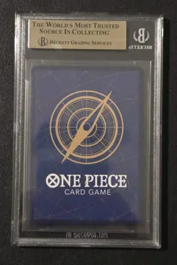 BGS 10 ONE PIECE TCG WEEKLY SHONEN JUMP MONKEY D LUFFY PROMO #P-043 JAPANESE - Image 2