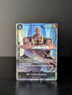 Mr.1 (Daz.Bonez) (Alternate Art) OP14-090 The Azure Sea's Seven Foil - Image 1