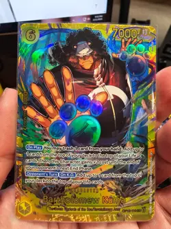 One Piece Legacy of the Master Batholomew Kuma OP12-119 SECRET RARE English - Image 1