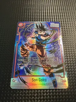Son Goku SCR* Alt Art FB01-139 Secret Rare Dragon Ball Fusion World Card English - Image 1