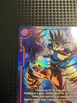 Son Goku SCR* Alt Art FB01-139 Secret Rare Dragon Ball Fusion World Card English - Image 3