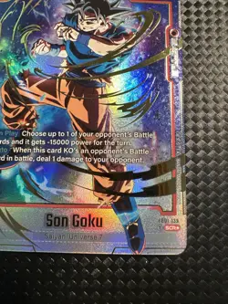 Son Goku SCR* Alt Art FB01-139 Secret Rare Dragon Ball Fusion World Card English - Image 5