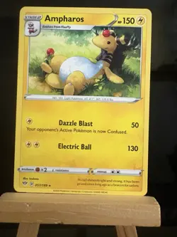 AMPHAROS - 57/189 - Darknes Ablaze - NM/LP - Regular Rare - Pokemon TCG Card - Image 1