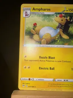 AMPHAROS - 57/189 - Darknes Ablaze - NM/LP - Regular Rare - Pokemon TCG Card - Image 5