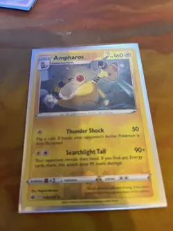 Ampharos 49/198 Reverse Holo Foil Rare Pokemon Card Chilling Reign TCG - Image 1