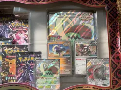 Pokemon Paldean Fates Great Tusk Iron Treads EX Premium Collection Trading Cards - Image 3