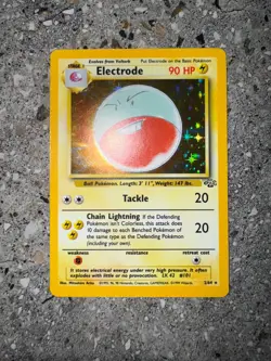 Pokemon TCG Cards Electrode 2/64 Jungle Holo Rare - Image 3