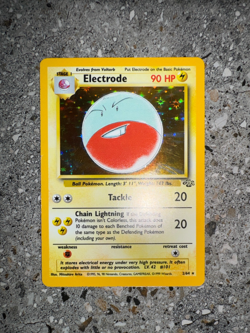 Pokemon TCG Cards Electrode 2/64 Jungle Holo Rare - Image 4