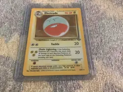 Pokemon TCG Electrode Holo Rare Card 2/64 Jungle Set 1999 - Image 2