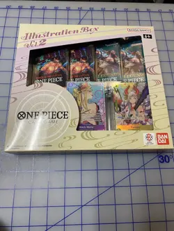One Piece Bandai TCG Card Game - Illustration Box Vol 2 New - Factory Sealed - Image 1