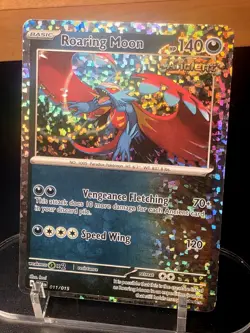 Pokemon TCG Roaring Moon Card 11/15 Holo McDonald's 2024 Collection - Image 1