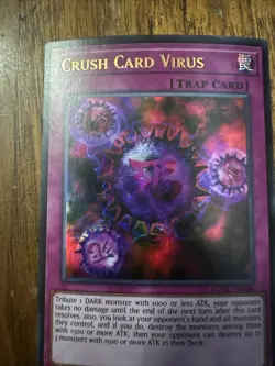 Crush Card Virus (Version 2) LCKC-EN046 Legendary Collection Kaiba Unlimited - Image 3