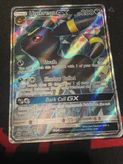Pokemon Umbreon GX TCG Full Art Holo Card 142/149 - Image 2
