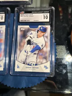 Shohei Ohtani ❗ 🔥 2024 Topps 50/50- 3 Card Lot-Graded 10 💎 MinT! CGC - Image 2