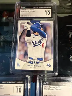 Shohei Ohtani ❗ 🔥 2024 Topps 50/50- 3 Card Lot-Graded 10 💎 MinT! CGC - Image 4