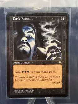 MTG - Magic The Gathering - Dark Ritual X 4 - Tempest - NP/NM! - Image 3