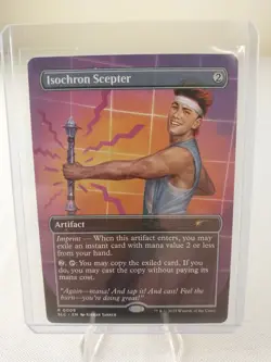 MTG Magic the Gathering Isochron Scepter (regular) An Encyclopedia of Magic NM - Image 1