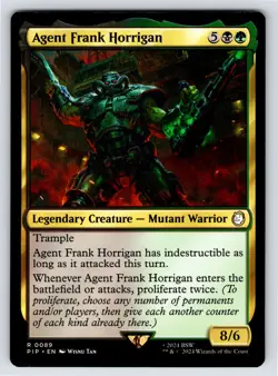 Agent Frank Horrigan - Universes Beyond: Fallout - MTG Magic the Gathering - Image 1