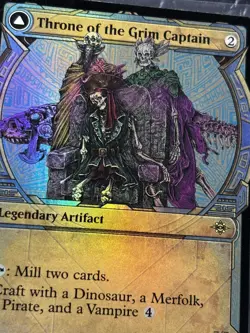 Throne of the Grim Captain (Showcase) The Lost Caverns of Ixalan Foil - Image 2