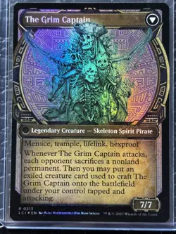 Throne of the Grim Captain (Showcase) The Lost Caverns of Ixalan Foil - Image 4