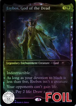 MTG Erebos, God of the Dead (74) | NM Foil | Secret Lair Theros Stargazing {SLD} - Image 1