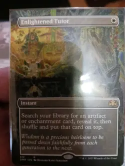 MTG Magic the Gathering Enlightened Tutor (412/520) Dominaria Remastered LP - Image 3