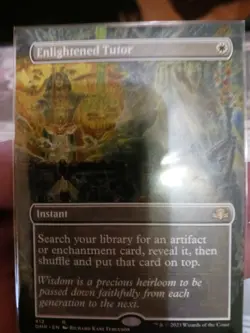 MTG Magic the Gathering Enlightened Tutor (412/520) Dominaria Remastered LP - Image 5