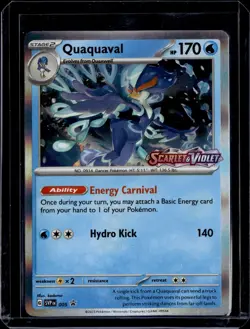 Quaquaval SVP 005 S&V Black Star Promo 2023 (NM) / Pokemon TCG - Image 1