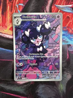 🔥Gothorita 125/086 IR Illustration Rare Holo Pokemon 2025 White Flare NM🔥 - Image 1