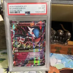PSA 6 - 2016 POKEMON XY STEAM SIEGE 79 M GARDEVOIR EX - Image 1