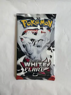 Pokemon White Flare Booster Pack Factory Sealed Brand New Scarlet And Violet TCG - Image 1