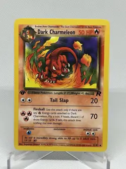 Pokemon Team Rocket First Edition Dark Charmeleon #32/82 - Image 1