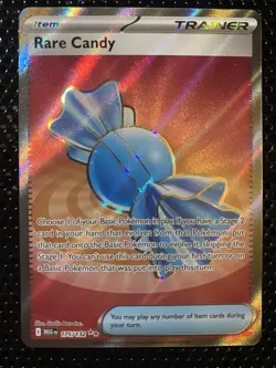 Pokemon TCG Rare Candy 175/132 ME01 Mega Evolution Full Art Trainer NM - Image 1