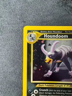 Pokemon Neo Discovery HOUNDOOM 4/75 Holo Rare WOTC - LP Condition - Image 4