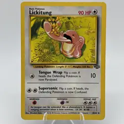 1999 Pokemon Jungle Lickitung #38/64 - Image 1