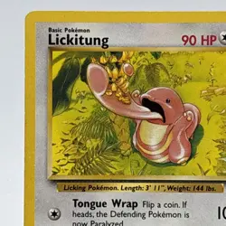 1999 Pokemon Jungle Lickitung #38/64 - Image 2