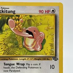 1999 Pokemon Jungle Lickitung #38/64 - Image 3