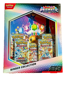 Prismatic Evolutions Binder Collection NEW FACTORY SEALED Pokemon TCG - Image 1