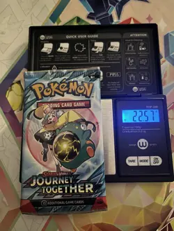 Heavy! Over 22.57 Gram Pokemon Journey Together Booster Pack Sealed - Image 1