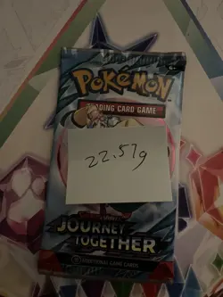 Heavy! Over 22.57 Gram Pokemon Journey Together Booster Pack Sealed - Image 2