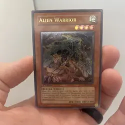 Yugioh! Alien Warrior - POTD-EN027 - 1st Edition - Ultimate Rare VLP - Image 1