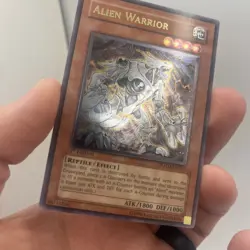 Yugioh! Alien Warrior - POTD-EN027 - 1st Edition - Ultimate Rare VLP - Image 4