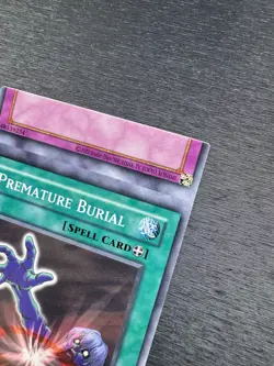 YuGiOh! Premature Burial RP02-EN012 - Error Misprint Miscut Pack Fresh Mint - Image 3