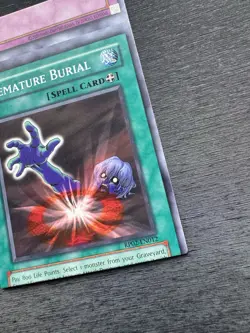 YuGiOh! Premature Burial RP02-EN012 - Error Misprint Miscut Pack Fresh Mint - Image 4