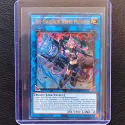 Yugioh Tri-Brigade Arms Mouser DOOD-EN051 Ultra Rare 1st Edition NM - Image 1