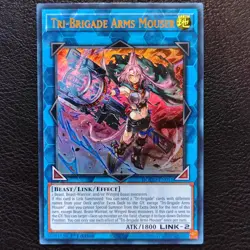 Yugioh Tri-Brigade Arms Mouser DOOD-EN051 Ultra Rare 1st Edition NM - Image 2