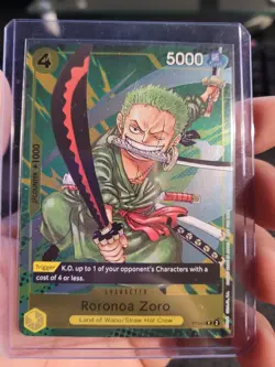 One Piece TCG | Roronoa Zoro (Event Pack Vol. 3) Promo Foil P-042 | ENGLISH - Image 1