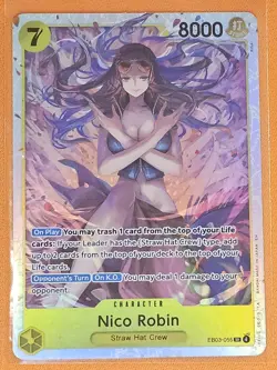 Nico Robin (055) EB03-055 Extra Booster: One Piece Heroines Edition Foil - Image 1
