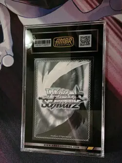 Weiss Schwarz The World the Girl Saw Attack on Titan Graded Ambr 9.5 Black - Image 2