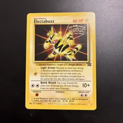 Electabuzz - 2 - Pokemon Wizards Black Star Promo Card WB MP - Image 1